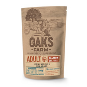 Oaks Farm Grain Free Adult Cat Беззерновой сухой корм для кошек (лосось)