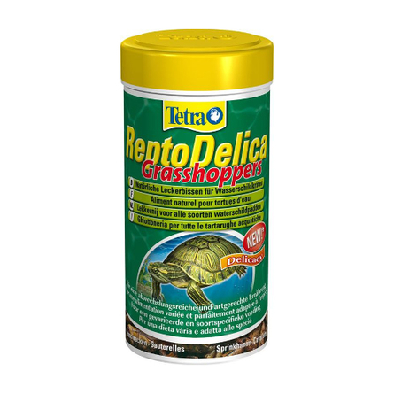 Tetra Repto Delica Grasshopers Лакомство для водных черепах, натуральные кусочки – интернет-магазин Ле’Муррр