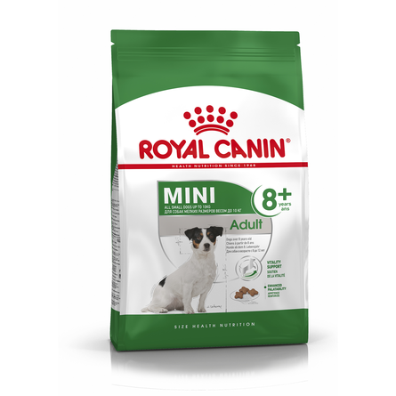Royal Canin Mini Adult 8+ Сухой корм для пожилых собак мелких пород старше 8 лет – интернет-магазин Ле’Муррр